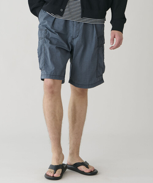 WILD THINGS(ワイルドシングス)の「WILD THINGS | 〈別注〉ダブルダイナイロン カーゴショーツ MEN(その他パンツ・メンズ・ブラック/オリーブ・XL/L)」の19枚目の写真