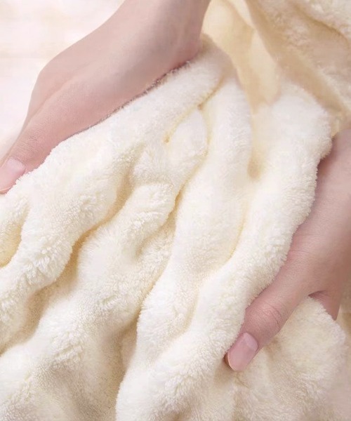 Miniministore（ミニミニストア）の「バスタオルワンピース 着るタオル吸水速乾（タオル・レディース・ライトグレー/ライトブルー/アイボリー・FREE）」の4枚目の写真