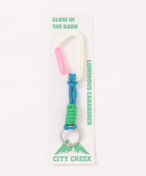 niko and...（ニコアンド）の「【CITY CREEK】ルミナスカラビナ（キーホルダー・レディース・ブルー/ネイビー/イエロー・0）」の15枚目の写真