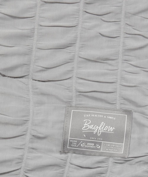 BAYFLOW（ベイフロー）の「[接触冷感]BF冷感ブランケット120×90（ブランケット・レディース・ライトベージュ/グレー・0）」の9枚目の写真