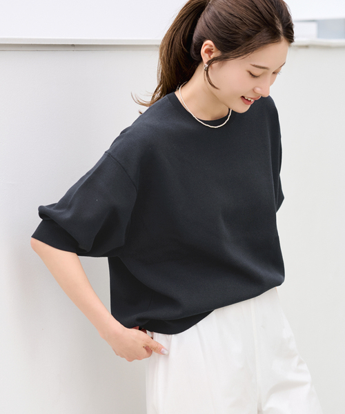 ≪WEB限定 / 洗える / 追加≫ウォッシャブルスムースプルオーバー 4