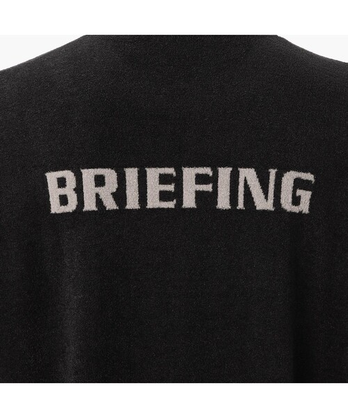 BRIEFING（ブリーフィング）の「【BRIEFING GOLF／ブリーフィングゴルフ】LW COOL KNIT T-SHIRT（ゴルフグッズ・メンズ・グレー/ブラック・M/L/S）」の4枚目の写真