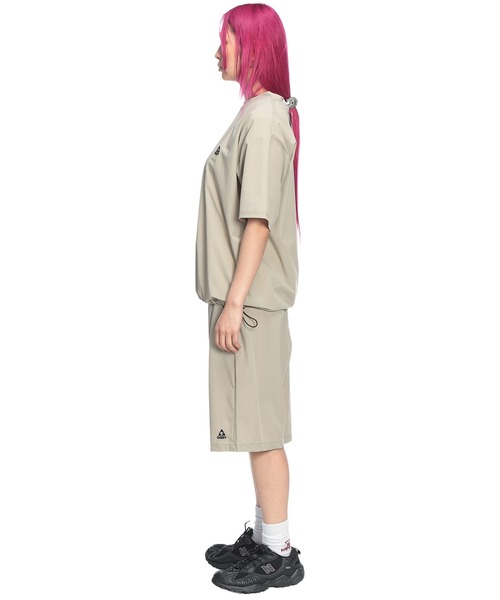 GERRY(ジェリー)の「【セットアップ】GERRY (ジェリー) Tシャツ 短パン セットアップ メンズ 夏 レディース 上下セット ストレッチ ナイロン ショートパンツ(セットアップ・メンズ・ブラック/ブラウン/サンドグレー・LL/L/M)」の18枚目の写真