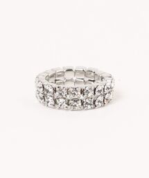 GALLIS ADDICTION（ガリスアディクション）の「GA Double Tennis Chain Stretch Ring（リング）」