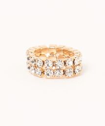 GALLIS ADDICTION（ガリスアディクション）の「GA Double Tennis Chain Stretch Ring（リング）」
