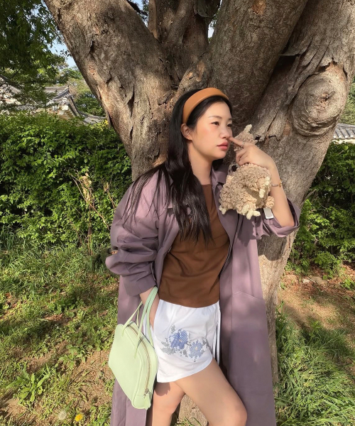 SINOON(シヌーン)の「Floral Embroidered Short Pants (White)(その他パンツ・レディース・ホワイト・FREE)」の1枚目の写真