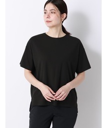 CHANTOWA/ポンチオーバーサイズTシャツ/ウォッシャブル/接触冷感/無地