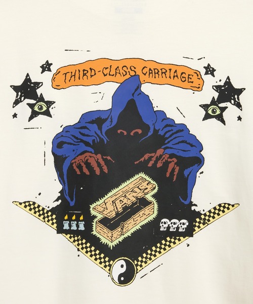 VANS（バンズ）の「SOON.EASY Tシャツ / SOON EASY LS TEE marshmallow VN000VNFFS81（Tシャツ/カットソー・メンズ・オフホワイト・X-LARGE/SMALL/MEDIUM/LARGE）」の3枚目の写真