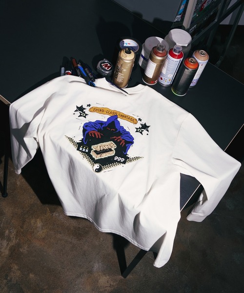 VANS（バンズ）の「SOON.EASY Tシャツ / SOON EASY LS TEE marshmallow VN000VNFFS81（Tシャツ/カットソー・メンズ・オフホワイト・X-LARGE/SMALL/MEDIUM/LARGE）」の6枚目の写真