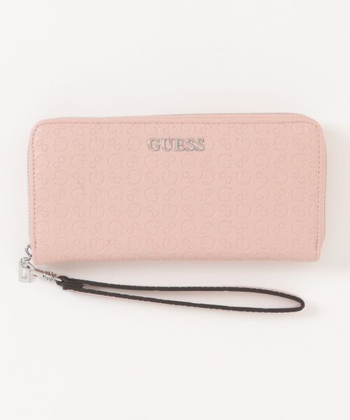 Guess（ゲス）の「【GUESS】ゲス REMY SLG LARGE ZIP AROUND 長財布（財布・レディース・ブラウン/ブラック/ベージュ/ピンク/ふじ色系/ブルー/セージグリーン/クリーム・FREE）」の8枚目の写真