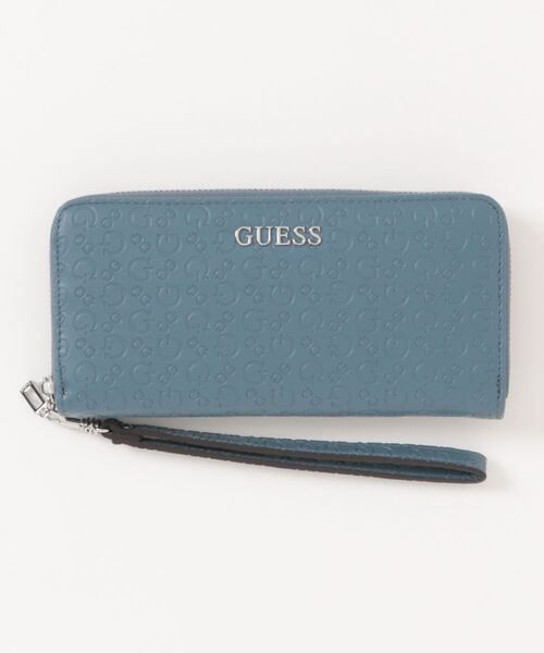 Guess（ゲス）の「【GUESS】ゲス REMY SLG LARGE ZIP AROUND 長財布（財布・レディース・ブラウン/ブラック/ベージュ/ピンク/ふじ色系/ブルー/セージグリーン/クリーム・FREE）」の6枚目の写真