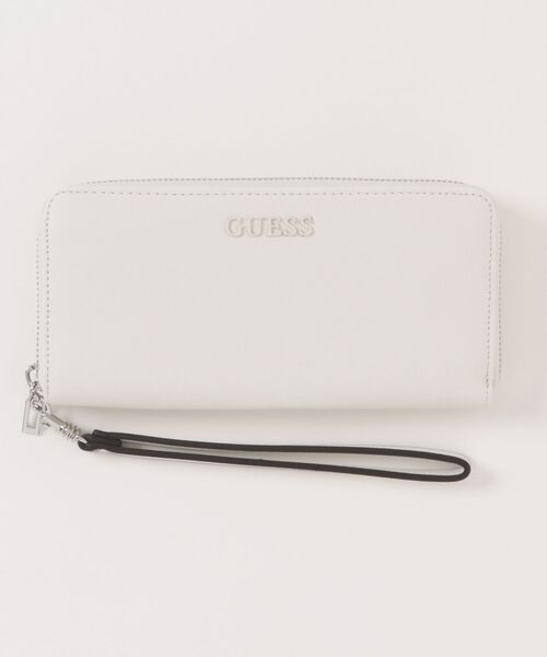 Guess（ゲス）の「【GUESS】ゲス REMY SLG LARGE ZIP AROUND 長財布（財布・レディース・ブラウン/ブラック/ベージュ/ピンク/ふじ色系/ブルー/セージグリーン/クリーム・FREE）」の4枚目の写真