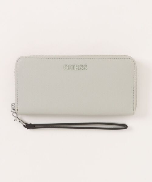 Guess（ゲス）の「【GUESS】ゲス REMY SLG LARGE ZIP AROUND 長財布（財布・レディース・ブラウン/ブラック/ベージュ/ピンク/ふじ色系/ブルー/セージグリーン/クリーム・FREE）」の5枚目の写真