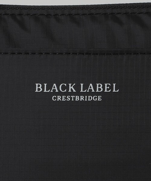 BLACK LABEL CRESTBRIDGE(ブラックレーベル・クレストブリッジ)の「【WEB限定】クレストブリッジチェックドローコードコンビミニショルダー(ショルダーバッグ・メンズ・ブラック・FREE)」の6枚目の写真