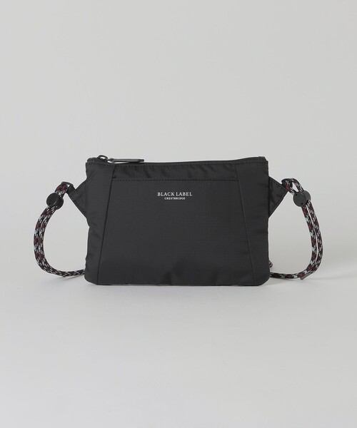 BLACK LABEL CRESTBRIDGE(ブラックレーベル・クレストブリッジ)の「【WEB限定】クレストブリッジチェックドローコードコンビミニショルダー(ショルダーバッグ・メンズ・ブラック・FREE)」の7枚目の写真