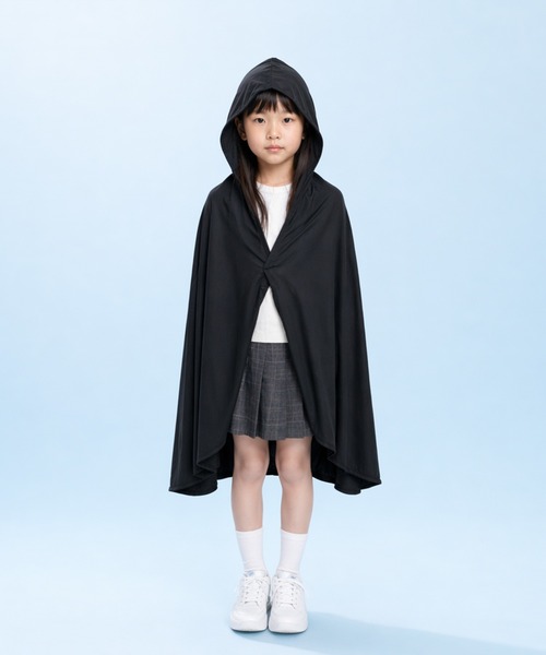 by LEGNA(バイレグナ)の「COOLIFYポンチョ(ポンチョ・レディース・ホワイト/グレー/ブラック・FREE)」の14枚目の写真