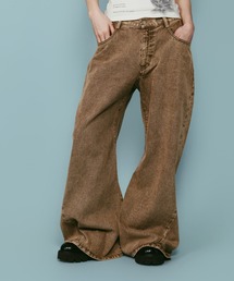 【Knuth Marf】クヌースマーフ wide bell-bottom denim pants