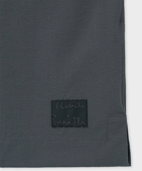 Paul Smith(ポールスミス)の「"Cropped Logo" サッカーストレッチ 半袖シャツ / 263316 905U(シャツ/ブラウス・メンズ・グレー/ネイビー・LARGE/MEDIUM/SMALL/XX-LARGE/X-LARGE)」の10枚目の写真