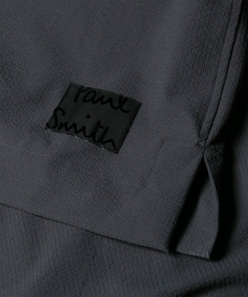 Paul Smith(ポールスミス)の「"Cropped Logo" サッカーストレッチ 半袖シャツ / 263316 905U(シャツ/ブラウス・メンズ・グレー/ネイビー・LARGE/MEDIUM/SMALL/XX-LARGE/X-LARGE)」の7枚目の写真