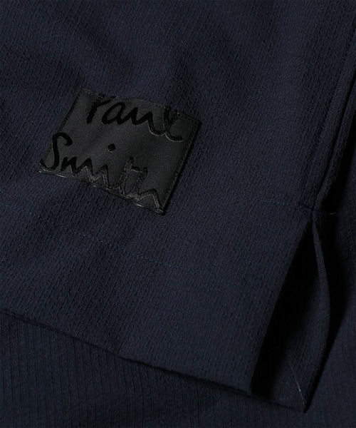 Paul Smith(ポールスミス)の「"Cropped Logo" サッカーストレッチ 半袖シャツ / 263316 905U(シャツ/ブラウス・メンズ・グレー/ネイビー・LARGE/MEDIUM/SMALL/XX-LARGE/X-LARGE)」の3枚目の写真