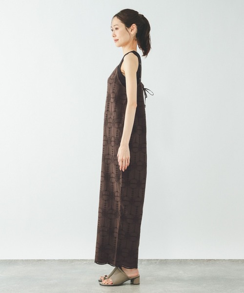 GLOBAL WORK（グローバルワーク）の「meets India/刺繍サロペット/638123（サロペット/オーバーオール・レディース・ブラウン/ブラック・LARGE/MEDIUM）」の13枚目の写真