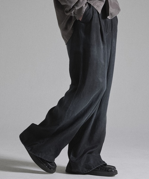 GRANCY(グランシー)の「【GRANCY】Vintage Fade Slacks / ヴィンテージフェードスラックス(その他パンツ・メンズ・ブラック/ホワイト・S/M/L)」の6枚目の写真
