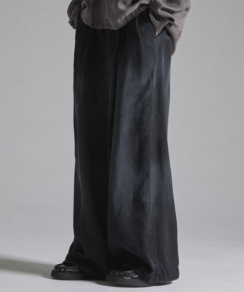 GRANCY(グランシー)の「【GRANCY】Vintage Fade Slacks / ヴィンテージフェードスラックス(その他パンツ・メンズ・ブラック/ホワイト・S/M/L)」の7枚目の写真