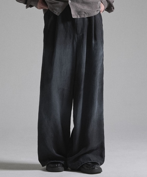 GRANCY(グランシー)の「【GRANCY】Vintage Fade Slacks / ヴィンテージフェードスラックス(その他パンツ・メンズ・ブラック/ホワイト・S/M/L)」の11枚目の写真