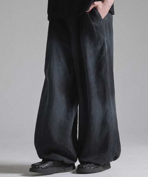 GRANCY】Vintage Fade Slacks / ヴィンテージフェードスラックスを使っ
