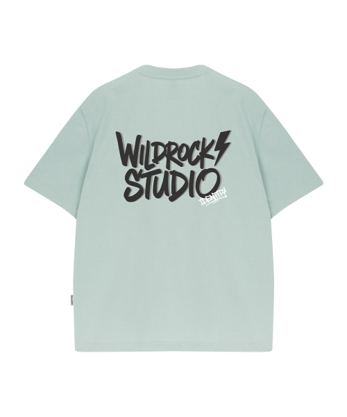 WILDROCK(ワイルドロック)の「ライトニングシャドウ クールコットンオーバーサイズ半袖Tシャツ(Tシャツ/カットソー・メンズ・ブラック/ホワイト/ピンク/ブルー/スカイブルー/チャコール/イエロー・SMALL/MEDIUM/LARGE)」の11枚目の写真