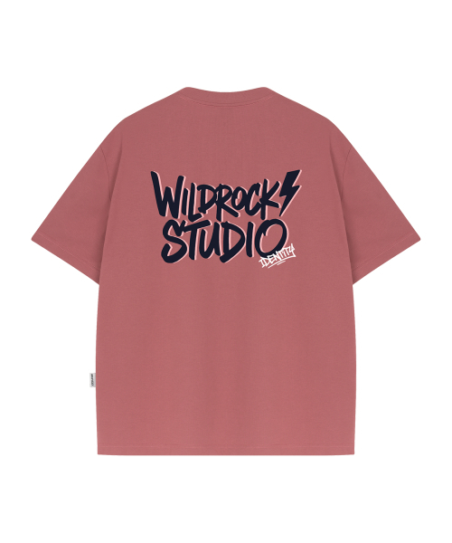 WILDROCK(ワイルドロック)の「ライトニングシャドウ クールコットンオーバーサイズ半袖Tシャツ(Tシャツ/カットソー・メンズ・ブラック/ホワイト/ピンク/ブルー/スカイブルー/チャコール/イエロー・SMALL/MEDIUM/LARGE)」の14枚目の写真