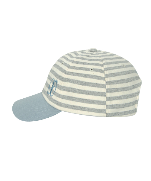 ASON(アズオン)の「DUO STRIPE BALL CAP / LIGHT BLUE(キャップ・レディース・その他・FREE)」の3枚目の写真