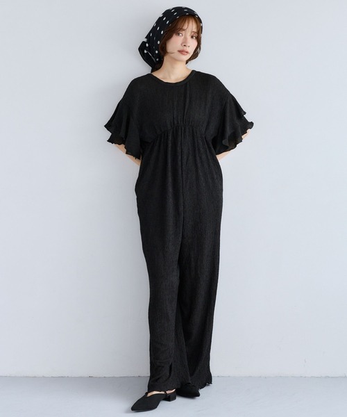 mysty woman（ミスティウーマン）の「フェイクスエードベルトミュール 1043132（サンダル・レディース・ブラック/ベージュ・LARGE/MEDIUM）」の14枚目の写真