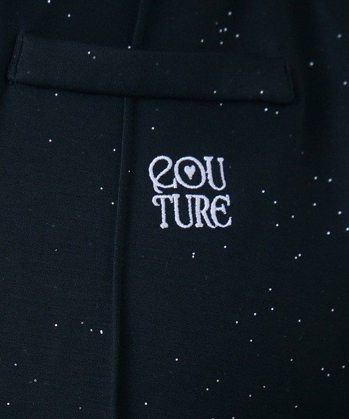 couture BY ROJITA(クチュールバイロジータ)の「【セットアップ対応】サイドレースラメスウェットパンツ(スウェットパンツ・レディース・ブラック/グレー/ピンク・FREE)」の17枚目の写真