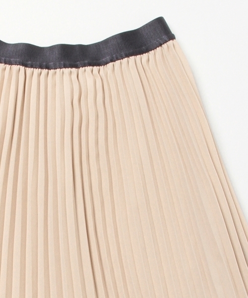 Ray BEAMS（レイビームス）の「◇Ray BEAMS / プリーツ ティアード スカート（スカート・レディース・ブラック/ベージュ/レッド・0/1）」の18枚目の写真