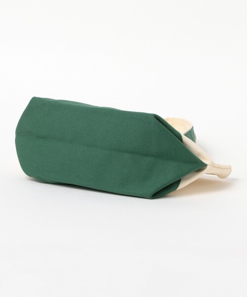 PEACE & QUIET（ピースアンドクワイエット）の「Museum of Peace & Quiet / Mini Wordmark Small Boat Tote（トートバッグ・メンズ・グリーン・ONE SIZE）」の4枚目の写真