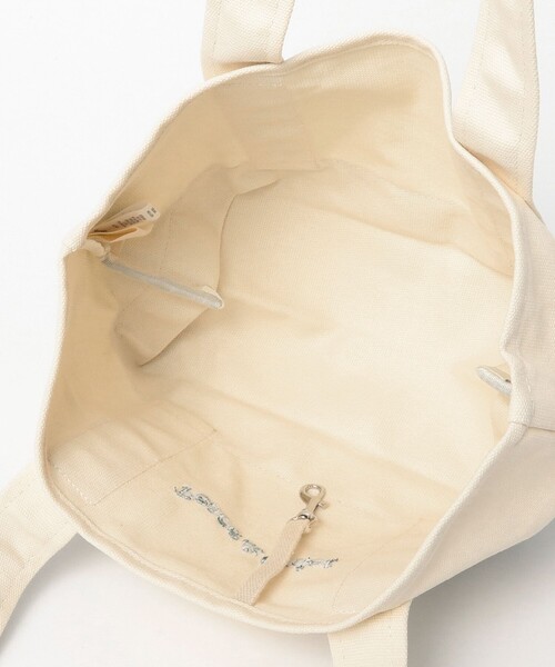 PEACE & QUIET（ピースアンドクワイエット）の「Museum of Peace & Quiet / Mini Wordmark Small Boat Tote（トートバッグ・メンズ・グリーン・ONE SIZE）」の6枚目の写真