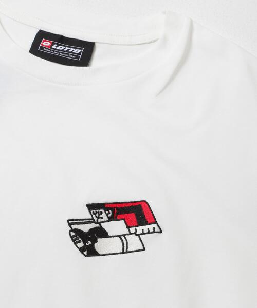 LOTTO(ロット)の「LOTTO K.TERADA LOSANGA T-SHIRTS(Tシャツ/カットソー・メンズ・ホワイト/ブラック・XX-LARGE/LARGE/MEDIUM/X-LARGE)」の9枚目の写真