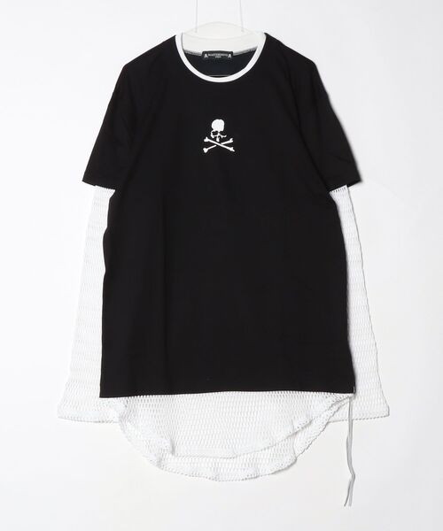 mastermind JAPAN(マスターマインド)の「LAYERED LS TEE(Tシャツ/カットソー・メンズ・ブラック系その他2/ブラック系その他・XL)」の1枚目の写真