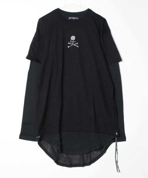 mastermind JAPAN(マスターマインド)の「LAYERED LS TEE(Tシャツ/カットソー・メンズ・ブラック系その他2/ブラック系その他・XL)」の2枚目の写真