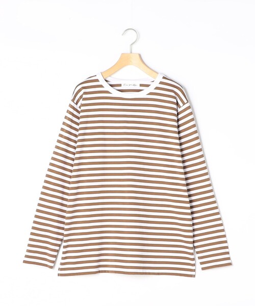 Rie Miller(リエミラー)の「ウォッシャブルロングスリーブTシャツGIZA COTTON(Tシャツ/カットソー・レディース・ベージュ系その他3/ブラック系その他3/ホワイト系その他4・38)」の15枚目の写真
