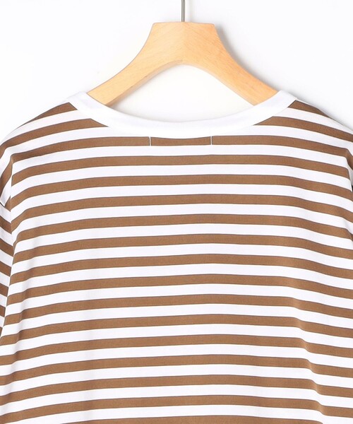 Rie Miller(リエミラー)の「ウォッシャブルロングスリーブTシャツGIZA COTTON(Tシャツ/カットソー・レディース・ベージュ系その他3/ブラック系その他3/ホワイト系その他4・38)」の18枚目の写真