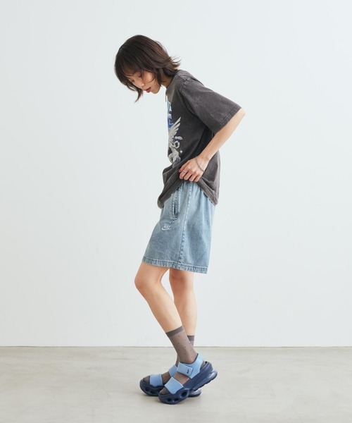 NIKE(ナイキ)の「ナイキ スポーツウェア ウィメンズ Tシャツ / Nike Sportswear Women's T-Shirt IW1198-060 Anthracite(Tシャツ/カットソー・レディース・スミクロ・XL/XS/L/M/S)」の8枚目の写真