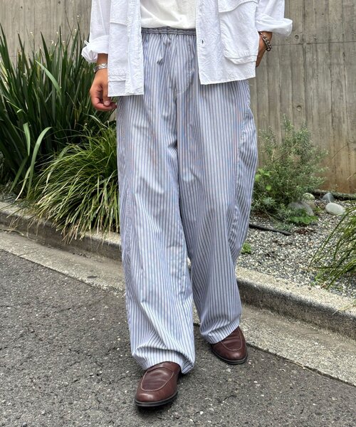 CIAOPANIC(チャオパニック)の「バギーパジャマパンツ(その他パンツ・メンズ・グレー/サックスブルー・LARGE/MEDIUM)」の2枚目の写真