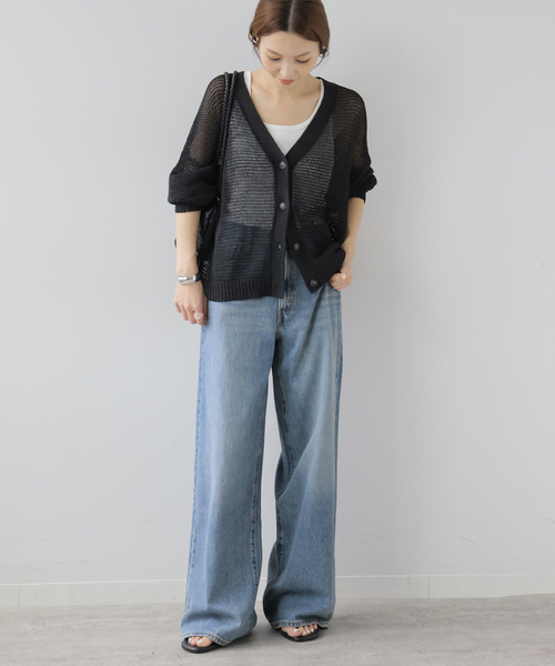 Levi's(リーバイス)の「【LEVI’S/リーバイス】 CINCH WIDE LEG:デニム(デニムパンツ・レディース・ブルー・27/26/25/24)」の3枚目の写真