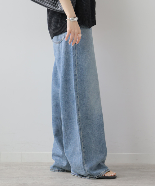 Levi's(リーバイス)の「【LEVI’S/リーバイス】 CINCH WIDE LEG:デニム(デニムパンツ・レディース・ブルー・27/26/25/24)」の5枚目の写真