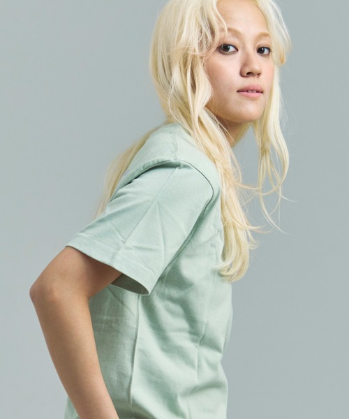 Duckster(ダックスター)の「952408 阿左美冷蔵コラボS/STEE(かき氷と白玉)(Tシャツ/カットソー・メンズ・ホワイト/スモーキーグリーン系/ライトグレー・L/M/XL)」の15枚目の写真