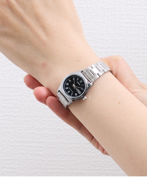 CASIO(カシオ)の「CASIO カシオ: LTP-V006D CASIO / レディース クォーツ ラウンド デイデイト ヴィンテージデザイン アナログ(アナログ腕時計・レディース・ホワイト/ライトブルー/ブラック・FREE)」の8枚目の写真