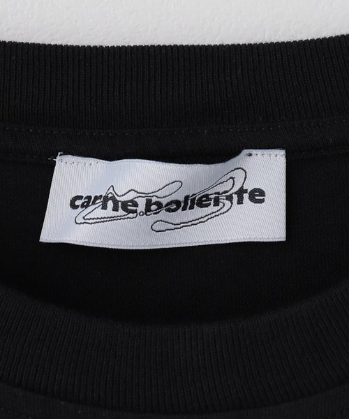 Carne Bollente(カルネボレンテ)の「Carne Bollente / カルネボレンテ Amigo(Tシャツ/カットソー・レディース・ブラック/ブルー・MEDIUM/LARGE)」の5枚目の写真
