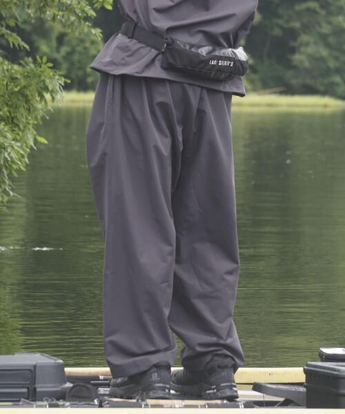 URBAN RESEARCH（アーバンリサーチ）の「LAKE SEEKERS　COOLDOTS EASY PANTS（その他パンツ・メンズ・ブラック/チャコールグレー・MEDIUM/X-LARGE/LARGE）」の5枚目の写真